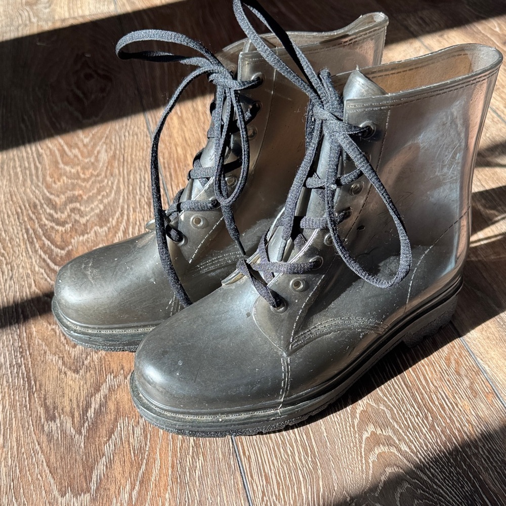 Chemistry Women's Black Lace-Up Winter Boots